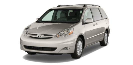 Hire Toyota Sienna 2008 | Nairaxi budget friendly cheap car rentals in Lagos Abuja Port Harcourt Enugu in Nigeria
